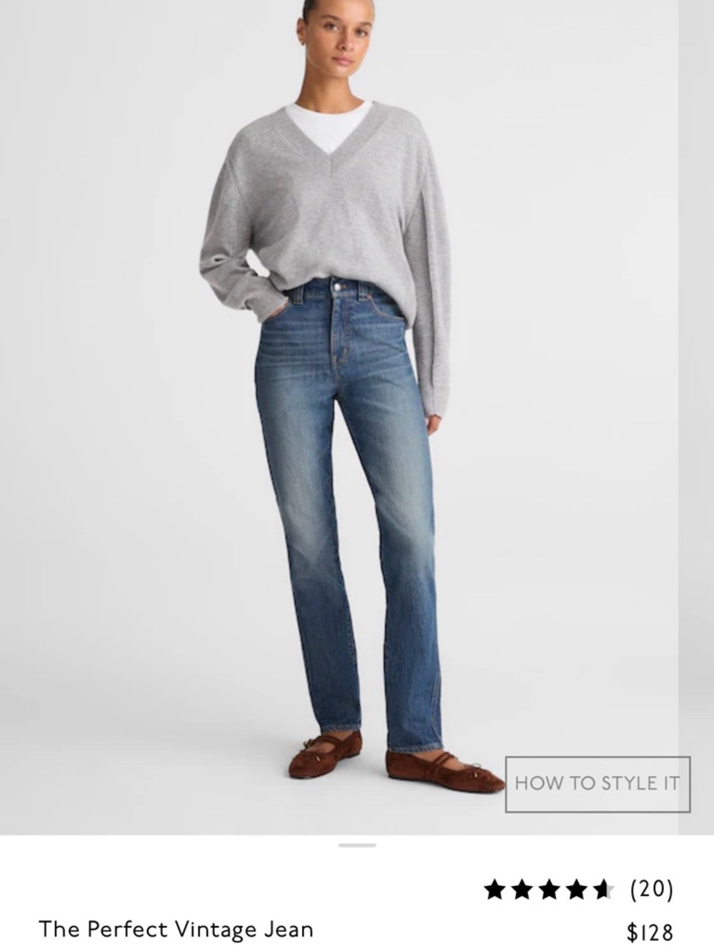 Madewell | The Perfect Vintage Jean